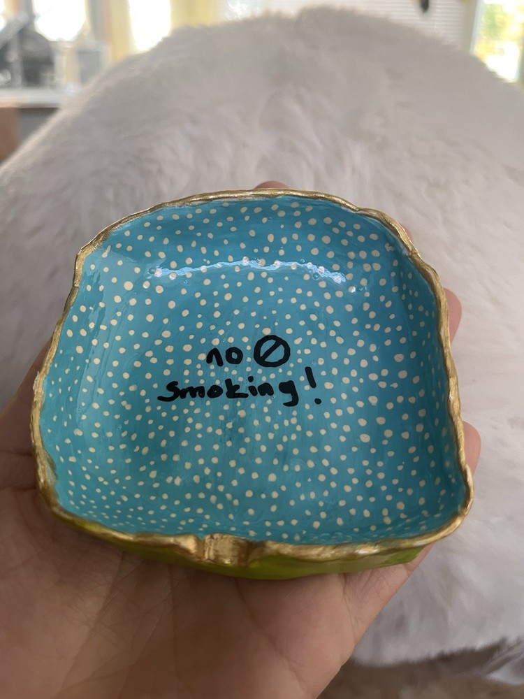 Handmade Clay Ashtray