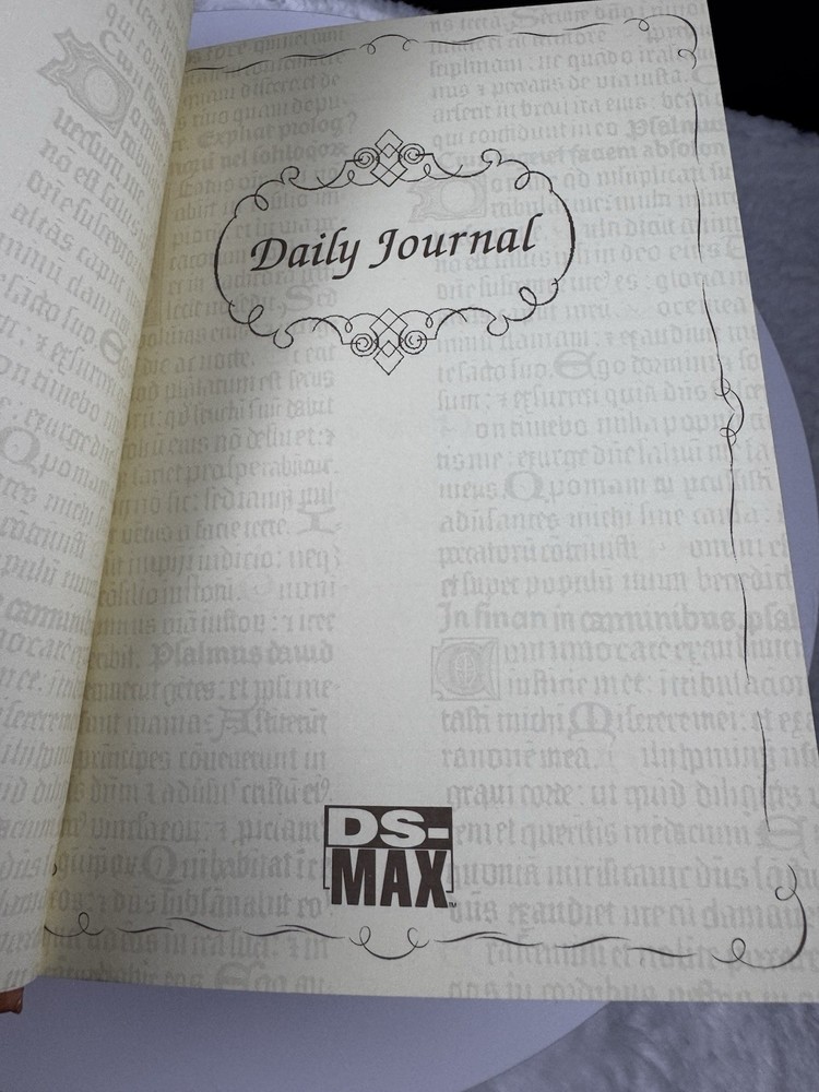 Robert Frederick Daily Journal Daily Diary Notes Hardcover Journaling Writing