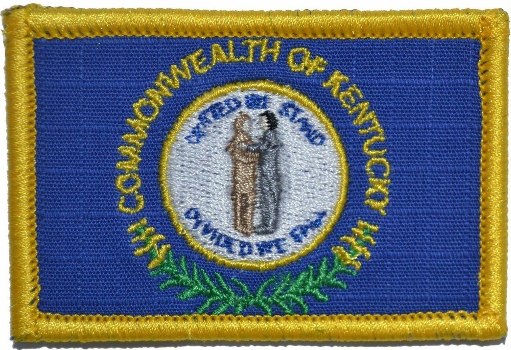 Kentucky Commonwealth State Flag - 2x3 Patch