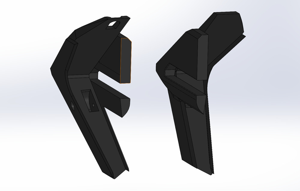 Pro Boat Jetstream Rock Guard Rear Bumpers