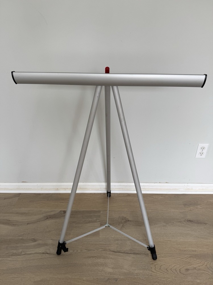 Compact Lightweight Presentation Easel with Removable Top Clip - Aluminum 72”