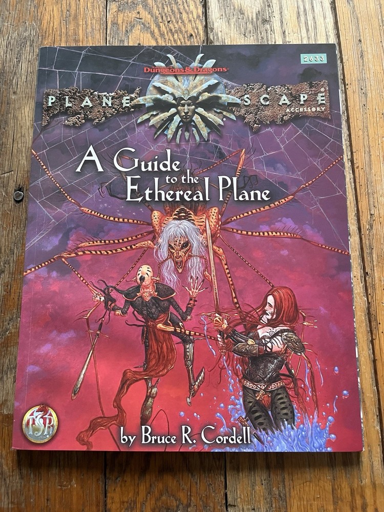 AD&D Planescape A GUIDE TO THE ETHERAL PLANES  1998 ORIGINAL TSR 2633 Excellent!