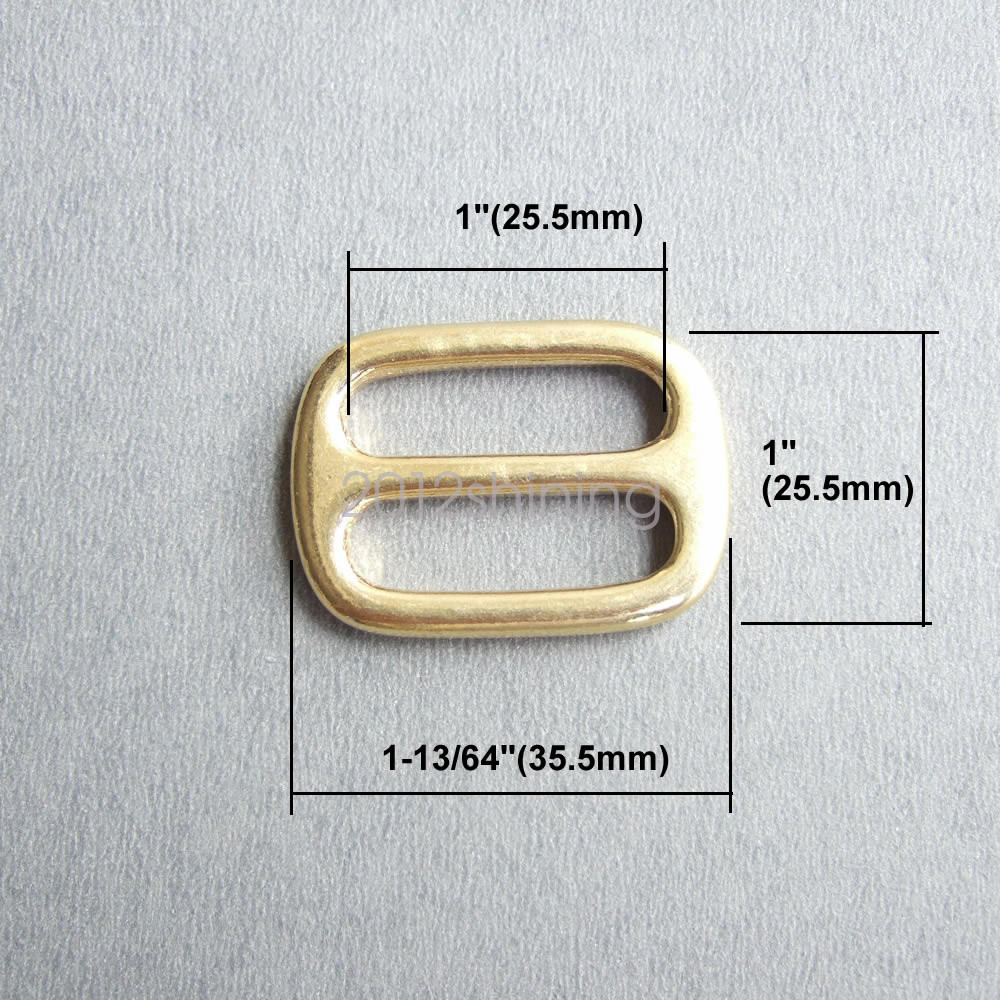 Solid Brass Slider Tri-Glide 1/2", 3/4", 1", 1 1/2", 2"