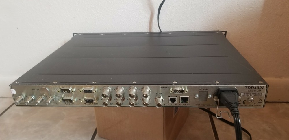 Used Nucomm TDR4022 DVB Satellite video receiver