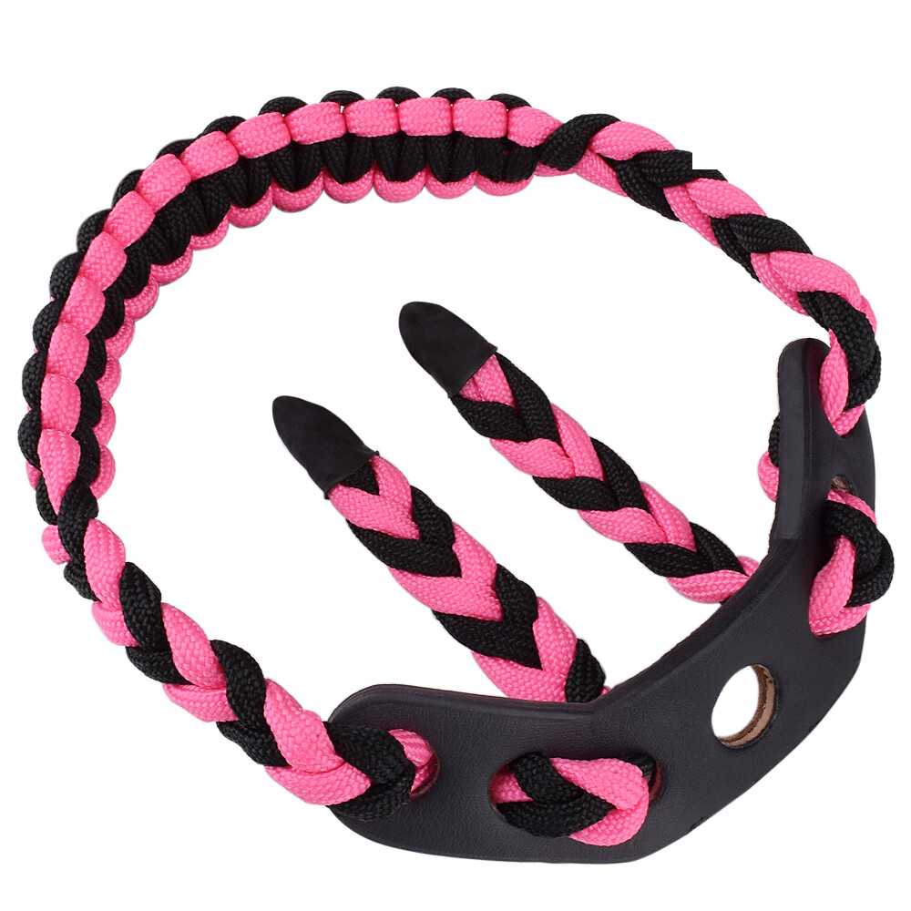 Archery Braided Compound Paracord Bow Wrist Sling Strap Multicolor 1 Pcs