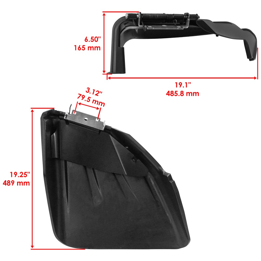 Discharge Chute For John Deere E140 E150 E160 E170 LA155 LA165 L120 L130 48"