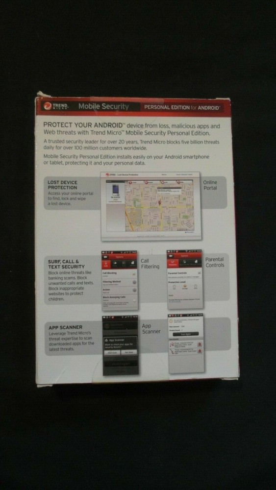Genuine Trend Micro Mobile Security Personal Edition For Android