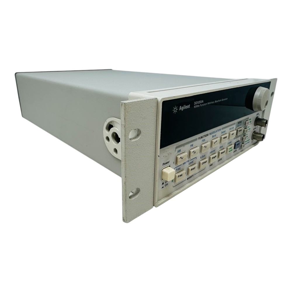 AGILENT 33120A 15MHz FUNCTION/ARBITRARY WAVEFORM GENERATOR PASSES SELF-TEST RM