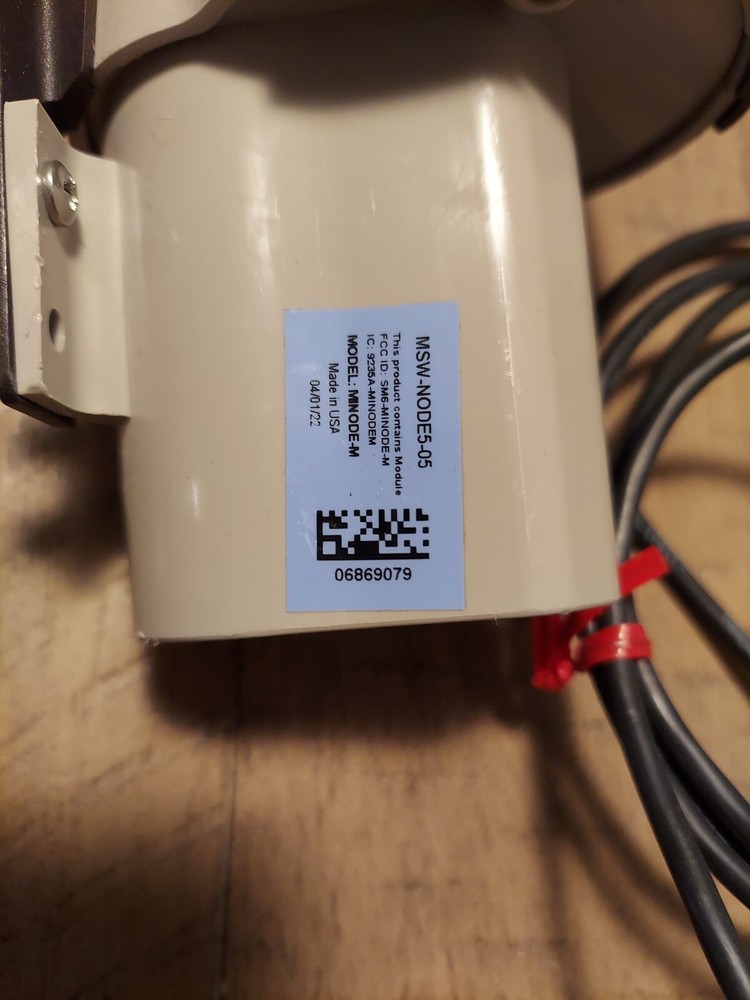 Mueller Minet Water Meter Interface Unit MSW-NODE5-05 New Open Box.