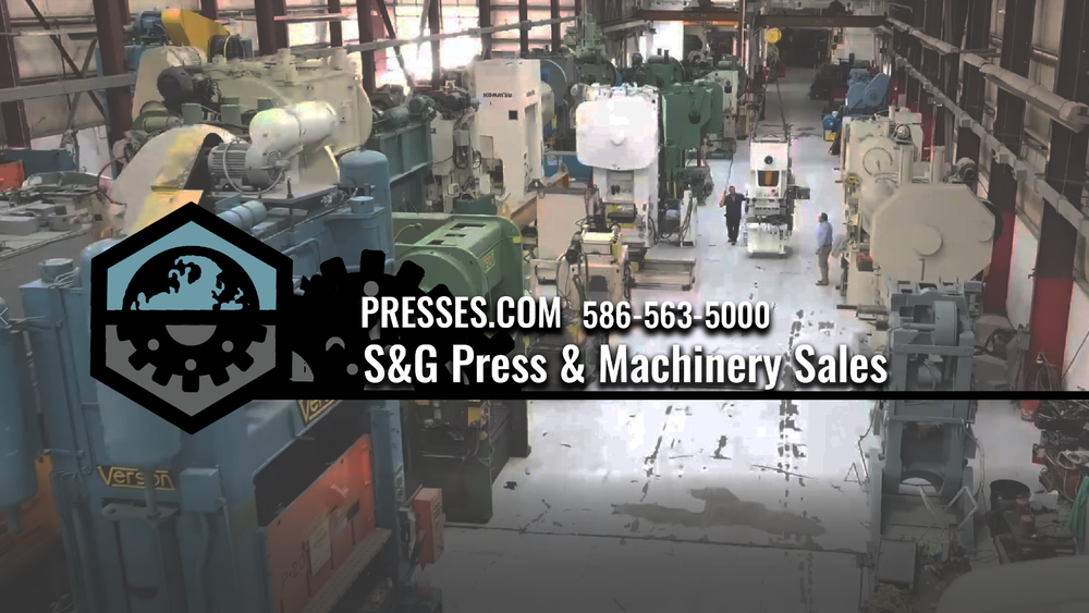 90 TON NIAGARA AF-5, C-FRAME PRESS