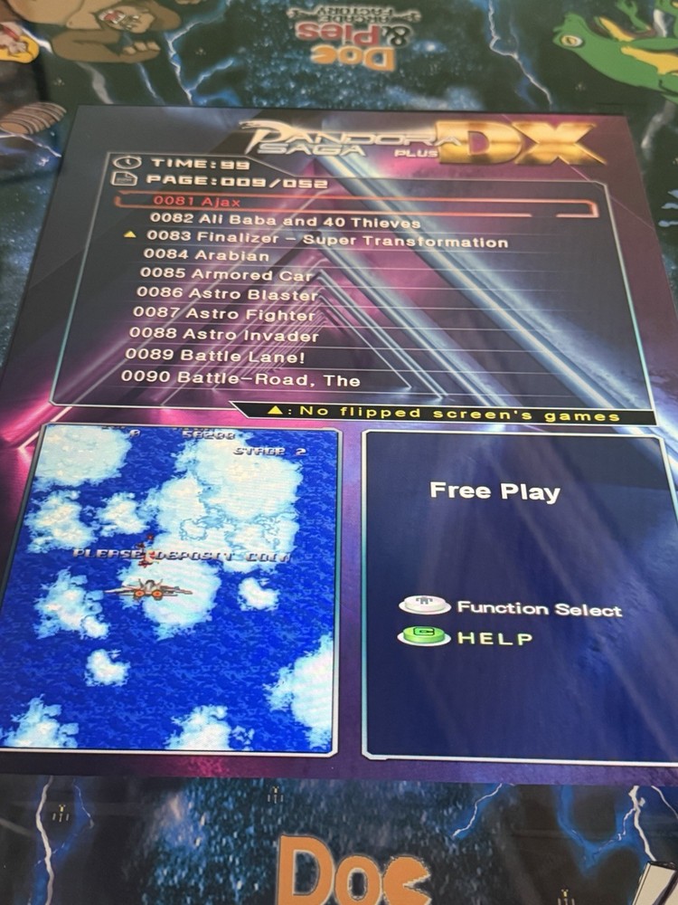 512 Classic Retro Games Cocktail Arcade