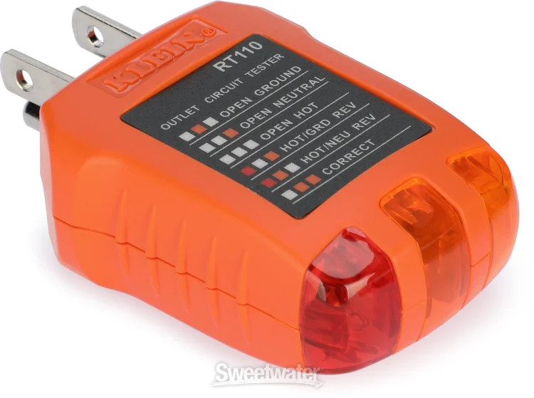 Klein Tools RT110 Power Outlet Receptacle Tester