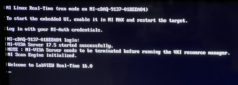 National Instruments NI cDAQ-9137 Real Time Controller
