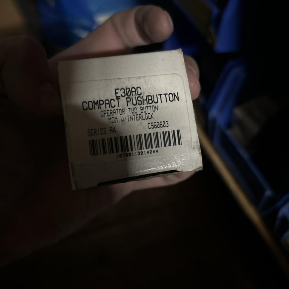 Cutler Hammer E30-AC PUSHBUTTON Interlock E30AC