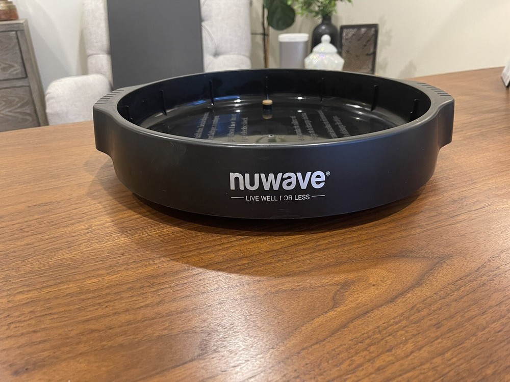 Nuwave Pro Plus Infrared Oven Replacement Bottom Black Drip Pan Model 20621