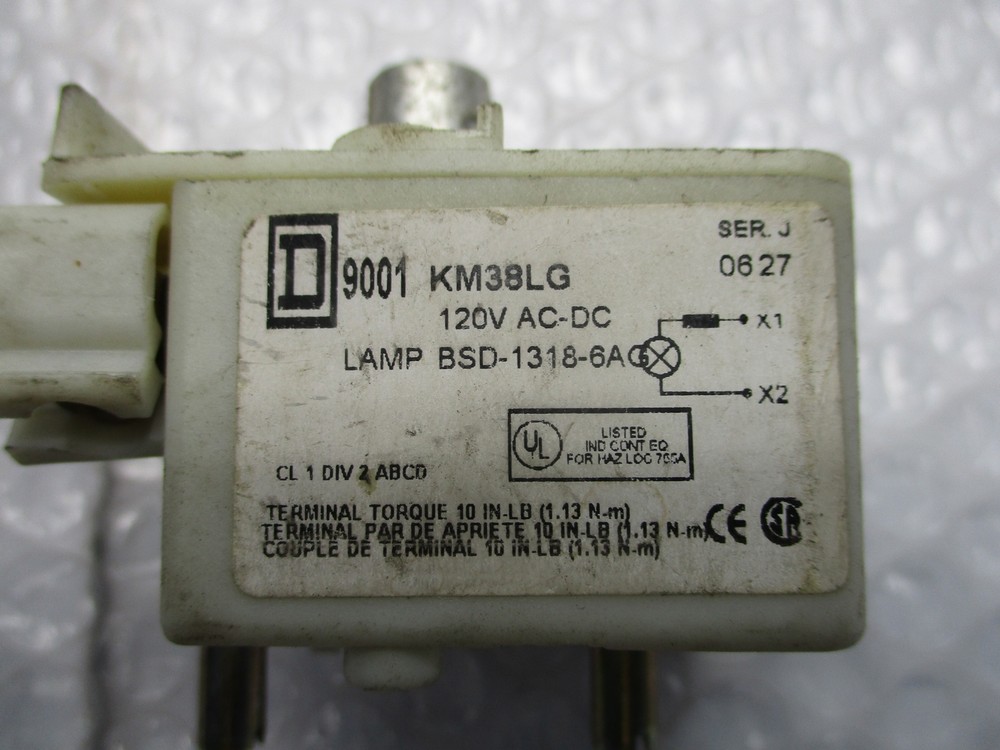 SQUARE D 9001KM38LG LAMP MODULE UNMP