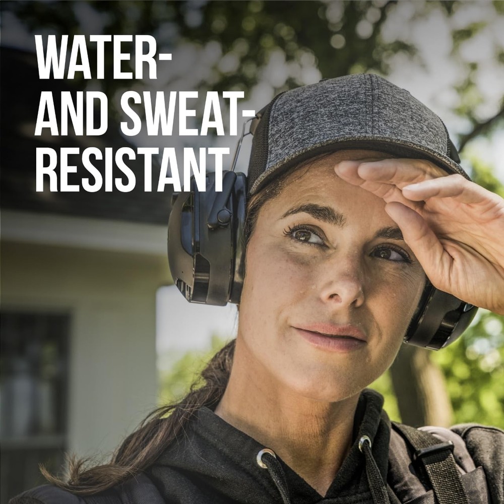 3M WorkTunes Connect + Solar Wireless Hearing Protector with Bluetooth Techno...