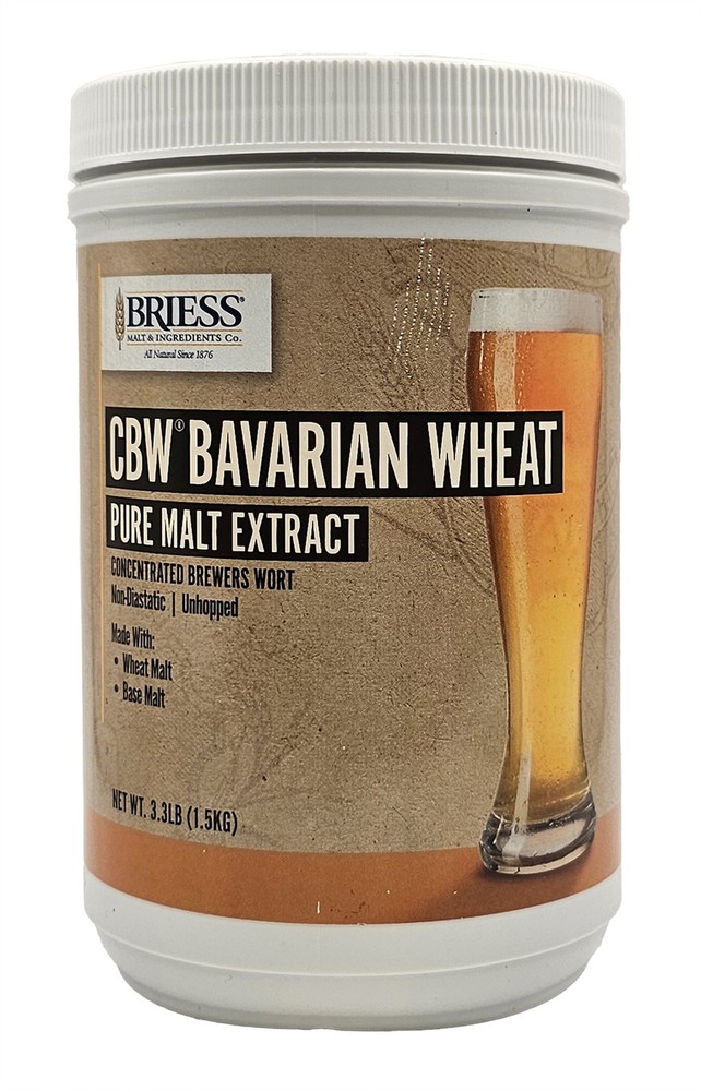 Briess Bavarian Wheat Liquid  Malt Extract for Home Brew Beer Making