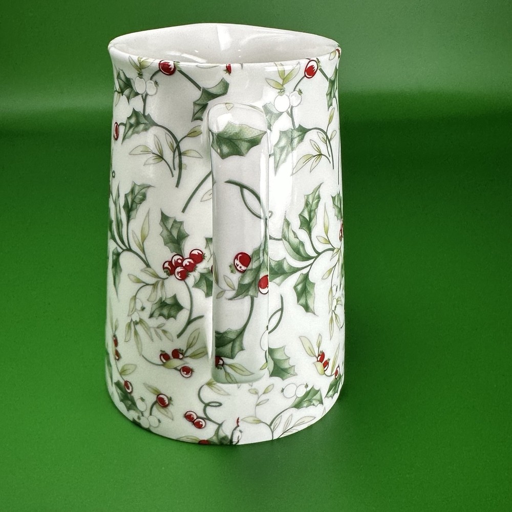 Reflections Fine Bone China Winterberry Pitcher small Gorgeous Pattern