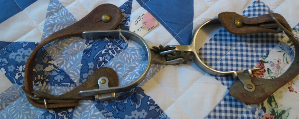 Vintage And Rustic Western Spurs