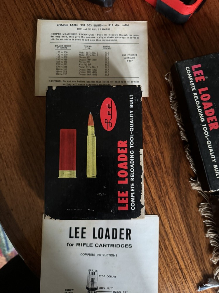lee loader  303 British Vintage Complete