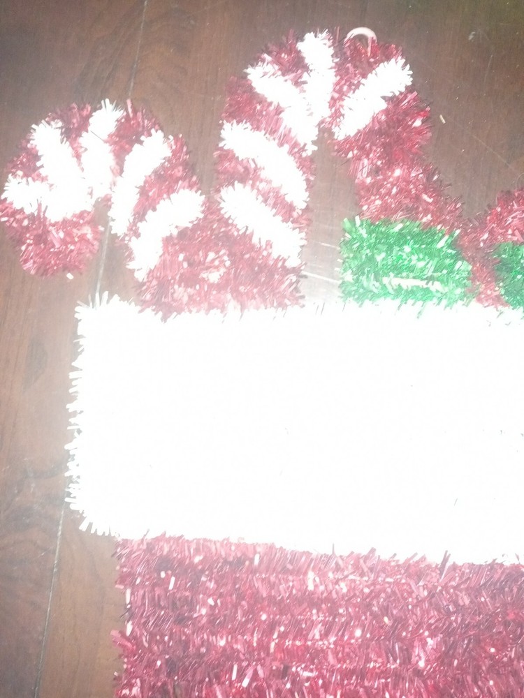 December Home 22 In 2D Tinsel Decor