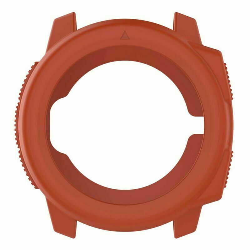 Silicone Watch Frame Case Cover Shell Protector For Garmin Instinct GPS Watch