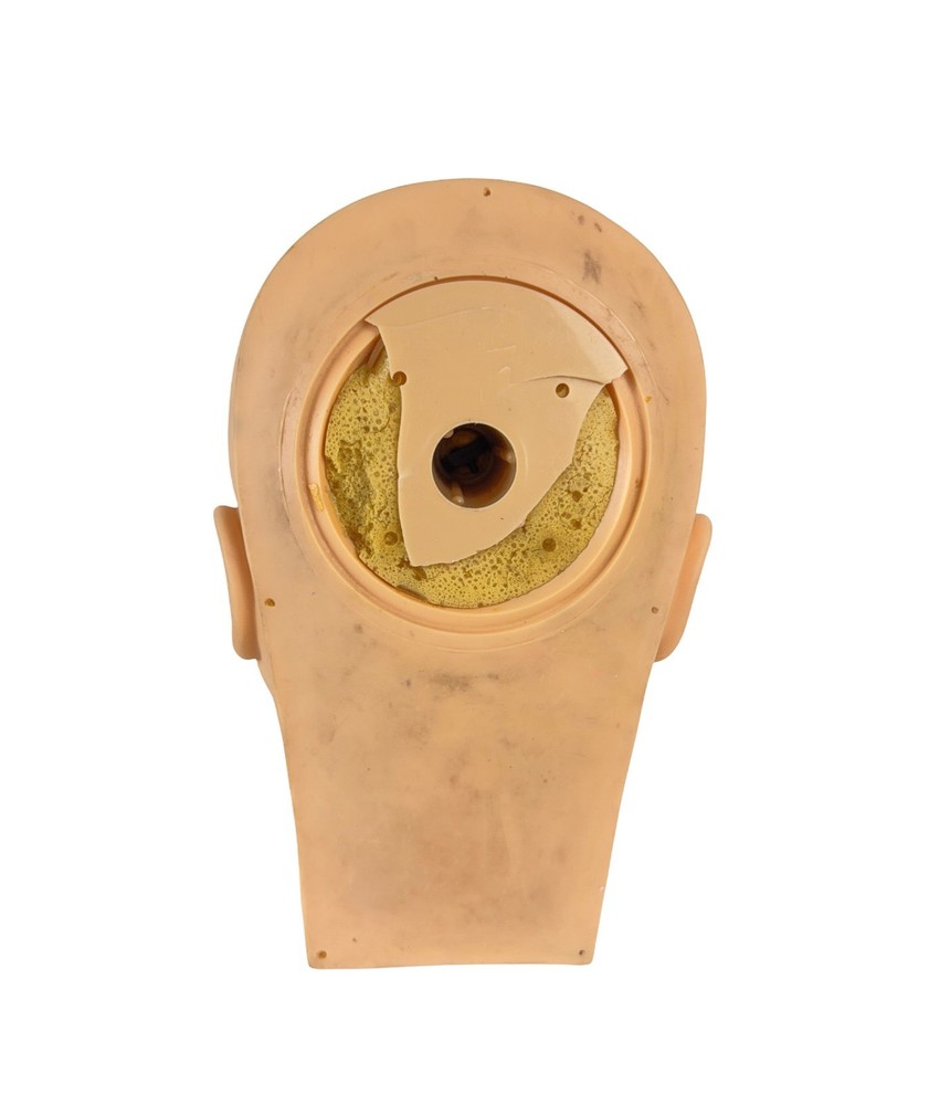 Massage Training Mannequin Head Makeup Eyelash Extension Practice Model Display