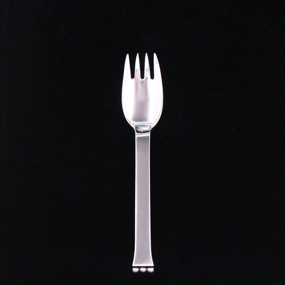 Evald Nielsen. No. 27. Silver Child's Spork. Spoon / Fork.