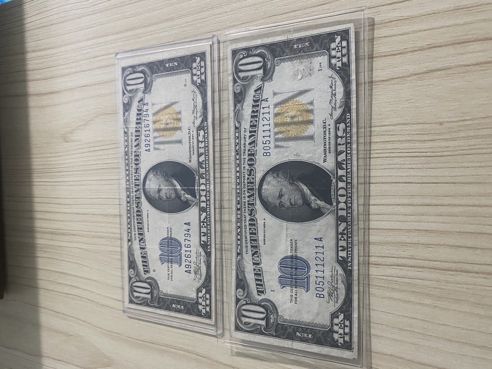 2 Note 1935 $10 Vf
