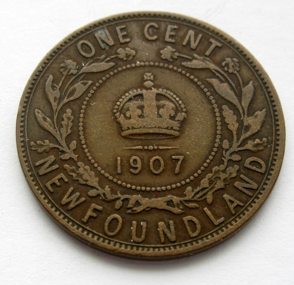 1907 Newfoundland One Cent