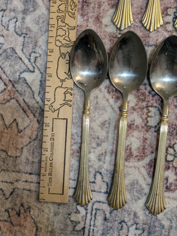 LOT Reed And Barton ESTORIL Stainless Flatware USED/TARNISHED