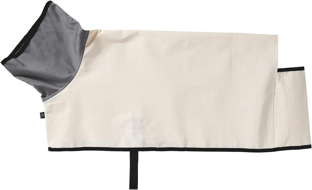 Canvas Goat Blanket, White, Large