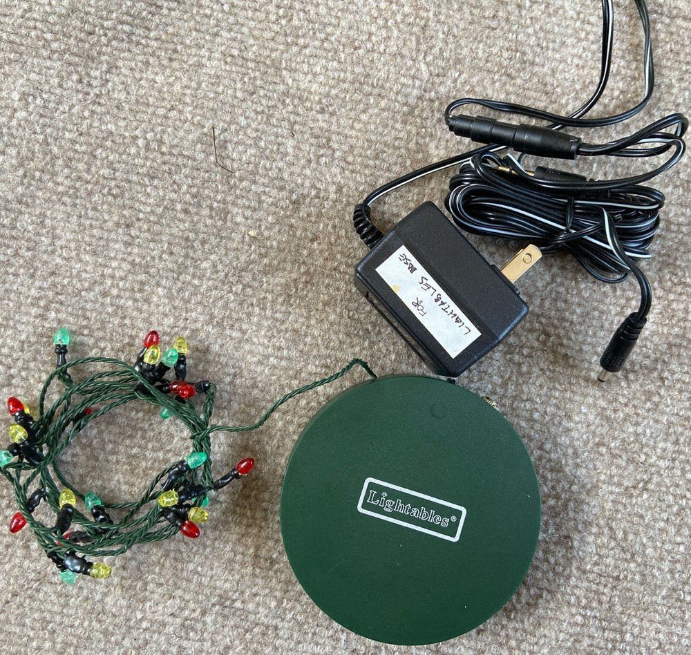 Lightables 25 Mini Lights Multi Color Solid & Flashing Strand & Adapter Xmas