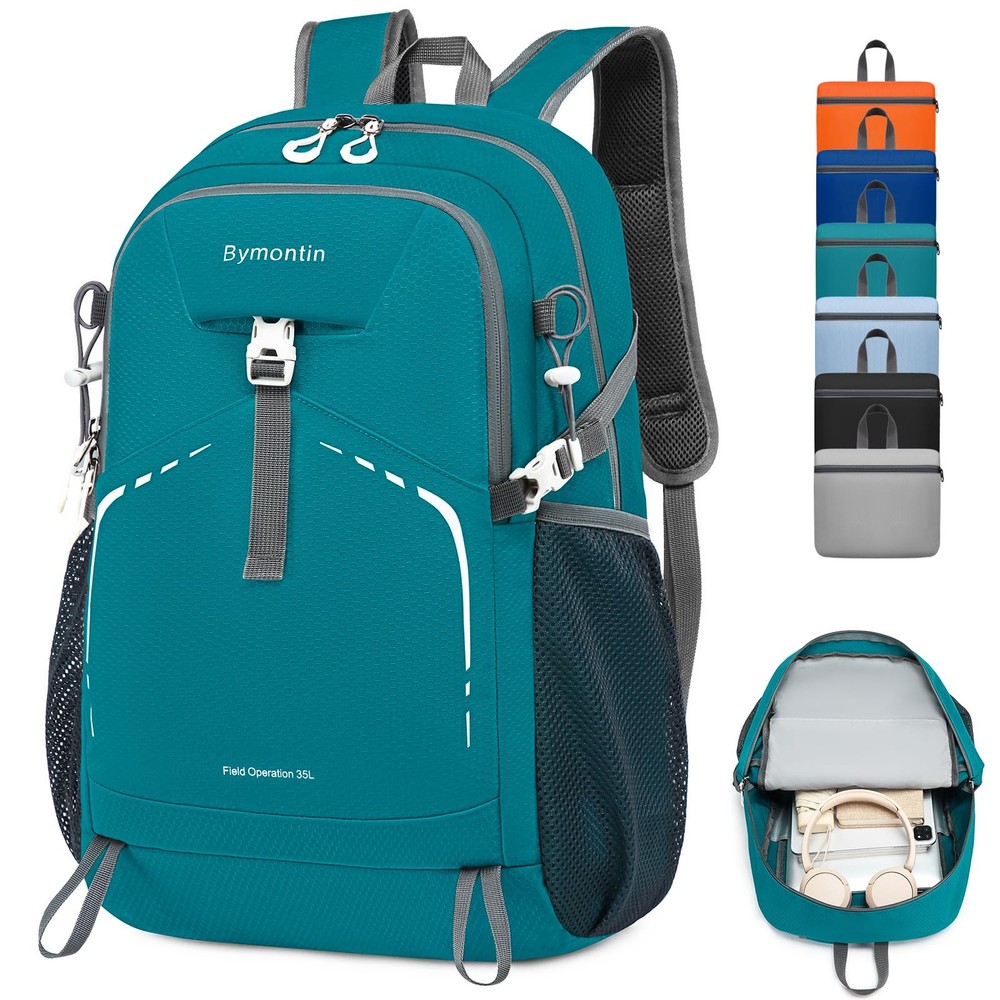 35L Lightweight Packable Backpack – Durable Foldable Daypack for Travel, Hiki...