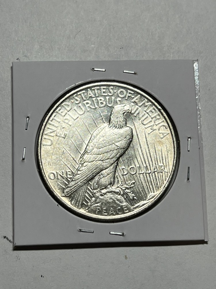 1927-D Peace Silver Dollar Nice UNC Better Date