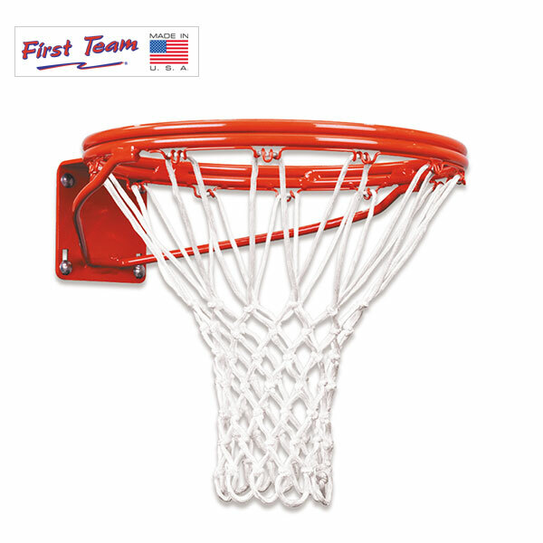 First Team Heavy Duty Double Rim Fixed Basketball Goal