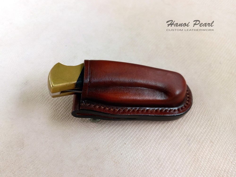 Custom Buck 112 Ranger Sheath | Vertical Belt Loop Sheath