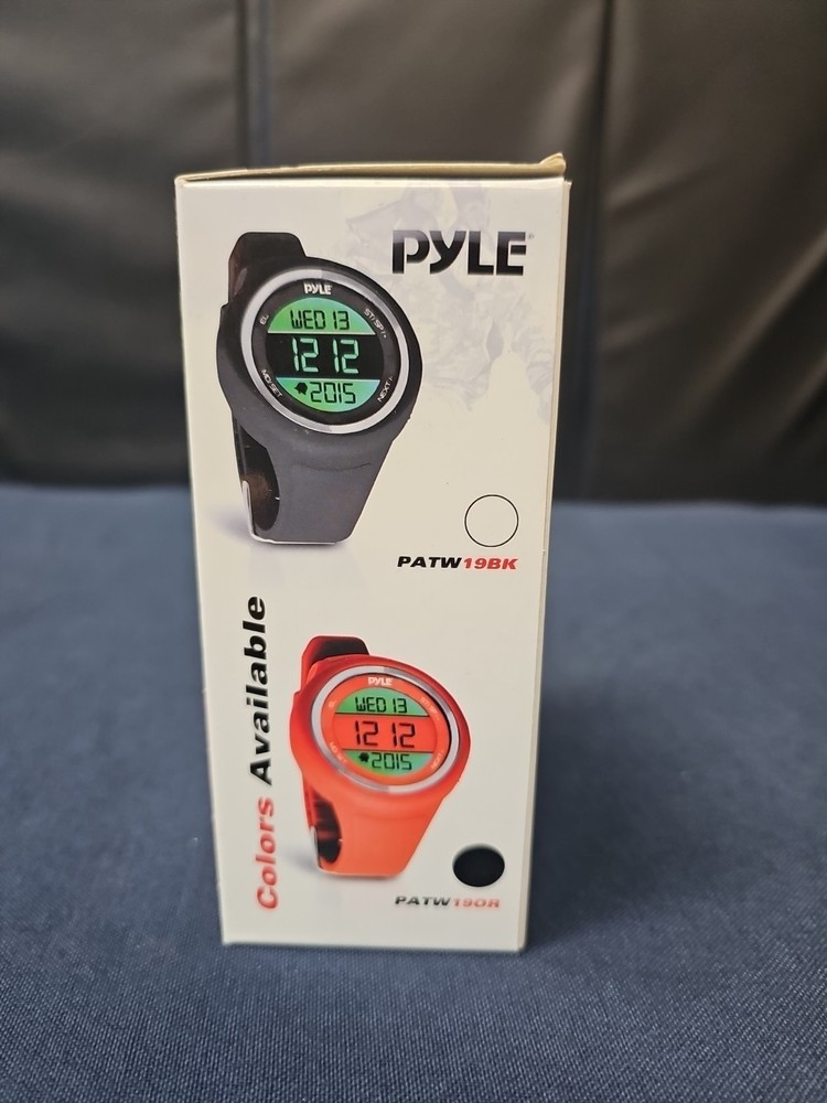 Pyle Sport Multi-Function Training Watch Pedometer Stopwatch Timer - Orange NEW