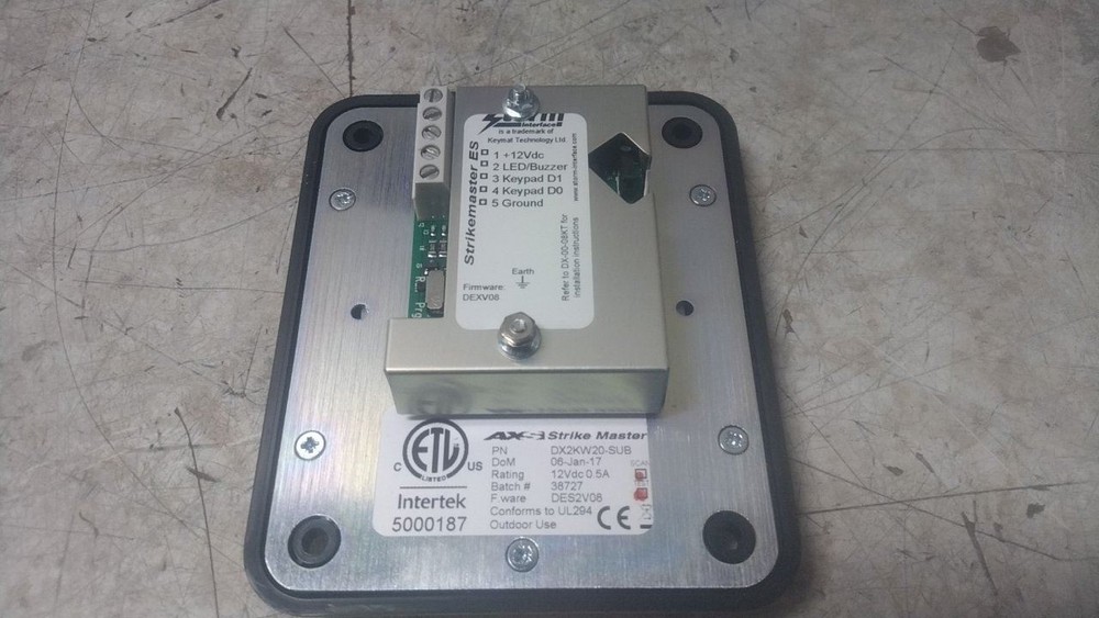 Storm Interface DXPS1W30 120 to 12VDC Steel Access Control System