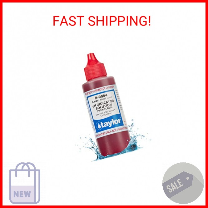 Taylor Technologies R-0004 pH Indicator Reagent, 2 Ounce