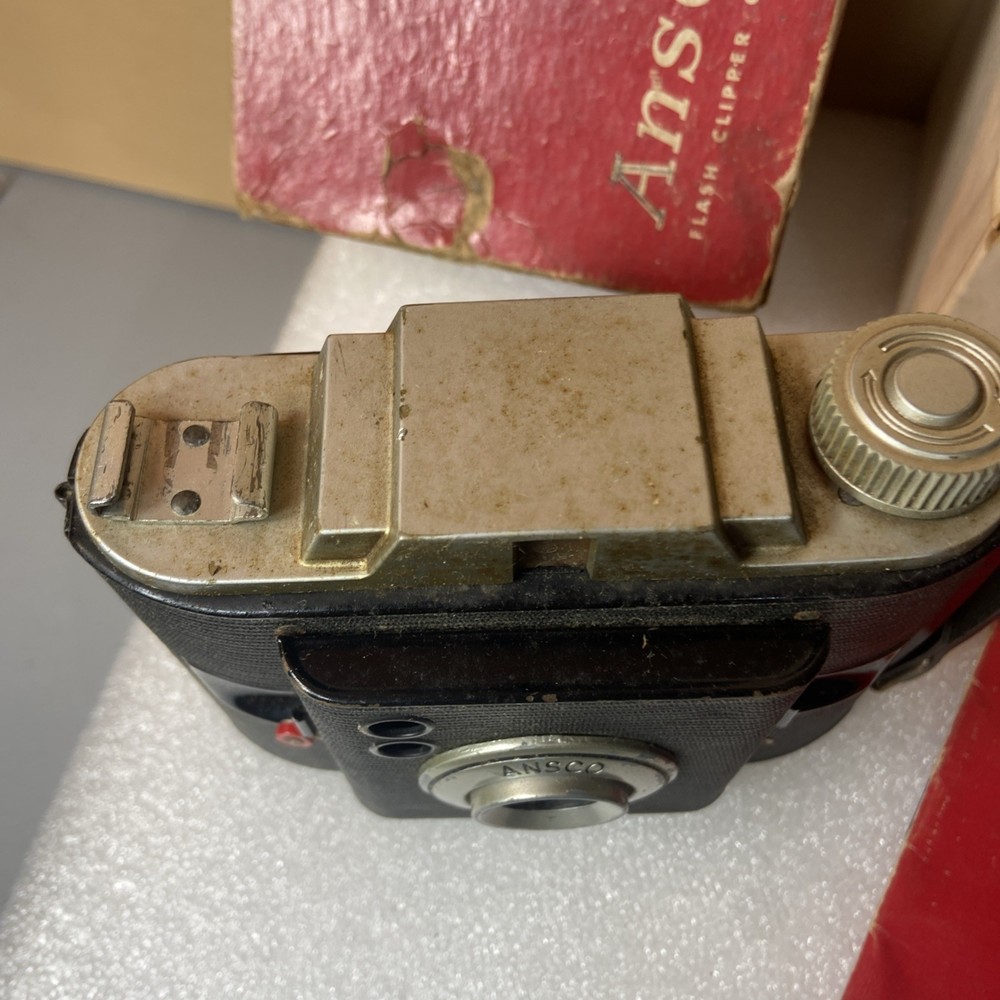 Vintage Ansco Flash Clipper Camera with Ansco Original Box