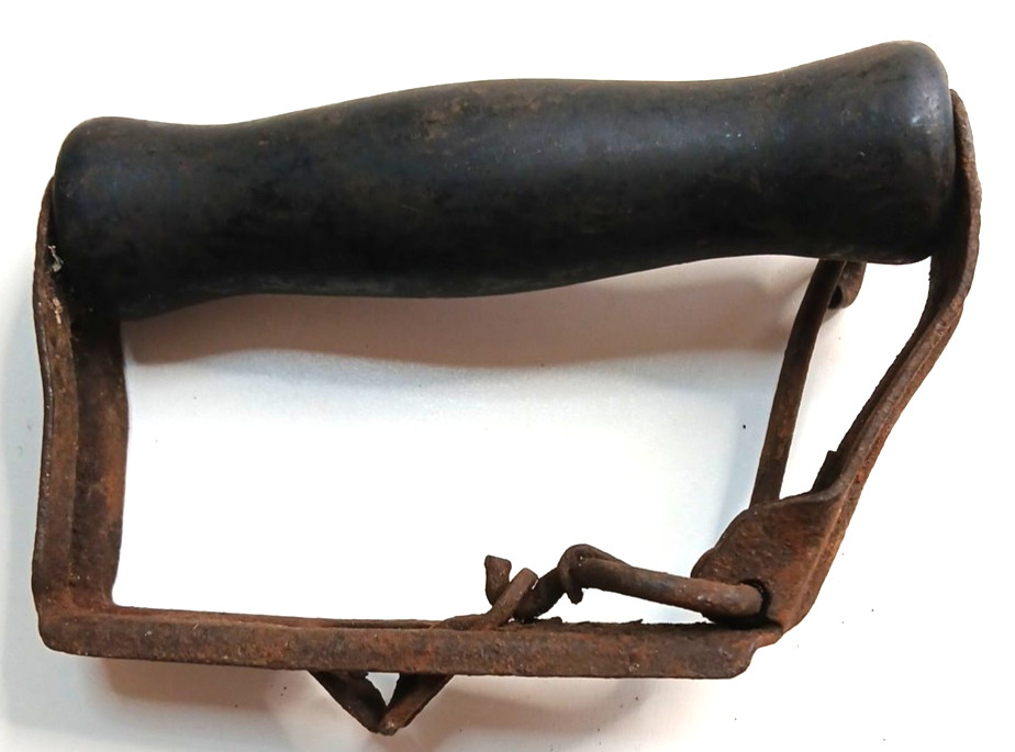 Vintage Sad Iron Wooden Replacement Handle