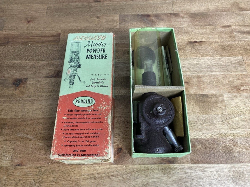 Vintage Redding Master Powder Measure Reloading