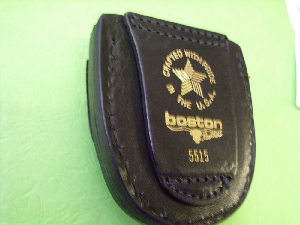 BOSTON OPEN TOP HANDCUFF CASE BASKETWEAVE