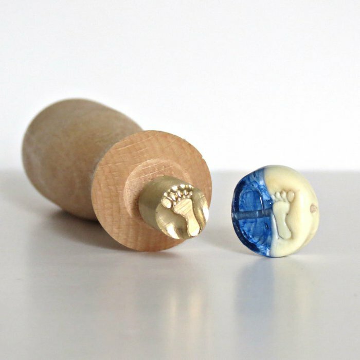 Lampwork Tool - Footprint Stamp for Glass Beads Making