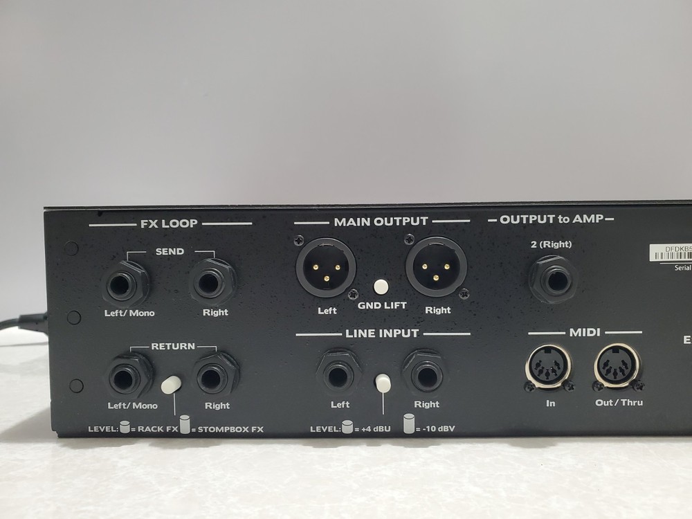 Avid Eleven Rack Multi-Effects Guitar Processor - "Mint Condition"