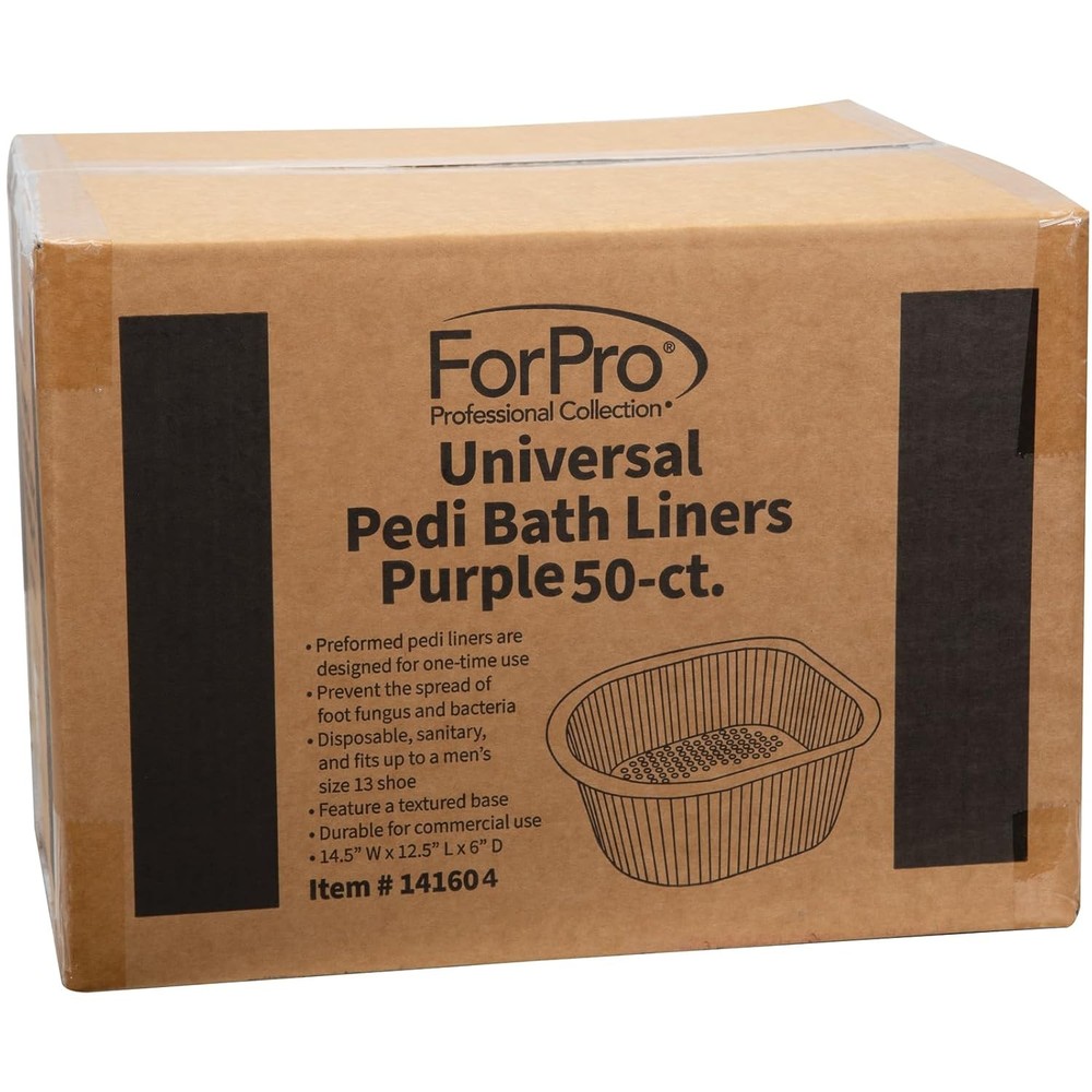 Universal Pedi Bath Liners 50% THICKER Fit Footsie Bath Plus Foot Bath