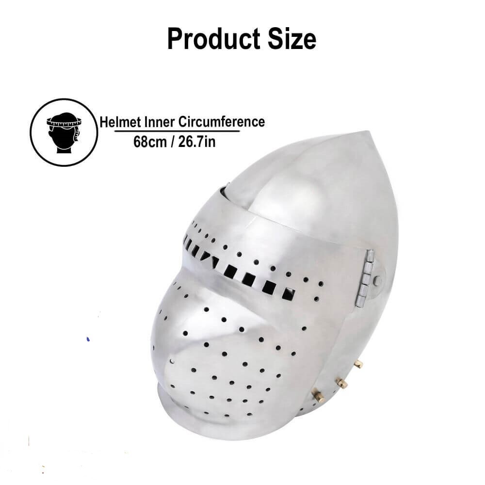 15th Century Bascinet with Visor