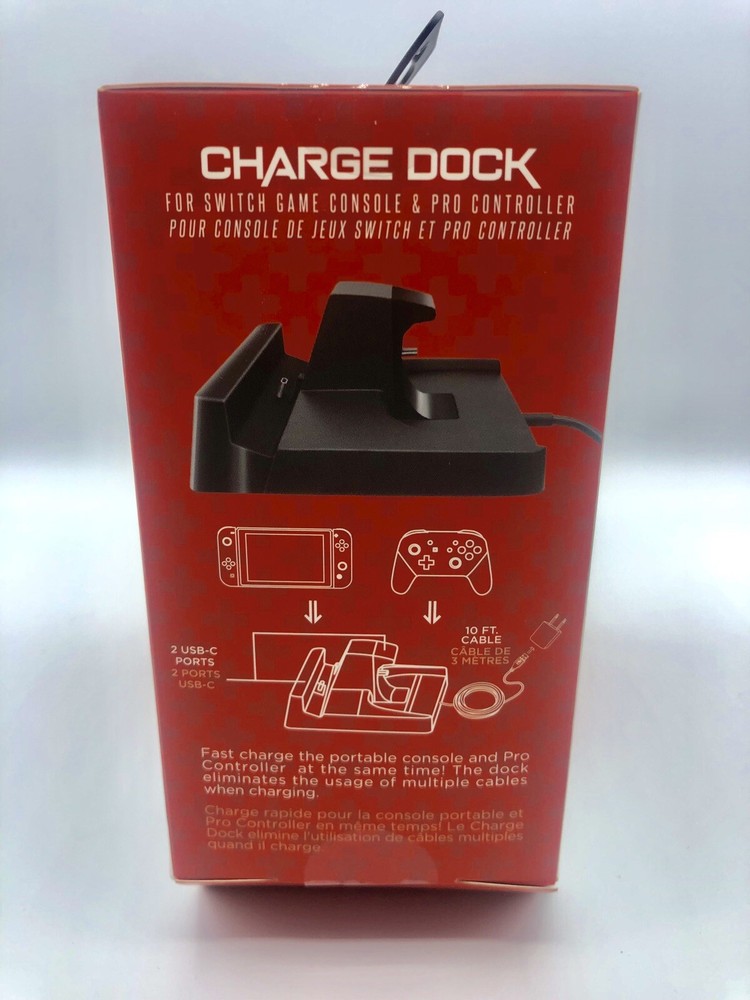 Nintendo Switch Console And Pro Controller Charging Dock EMiO